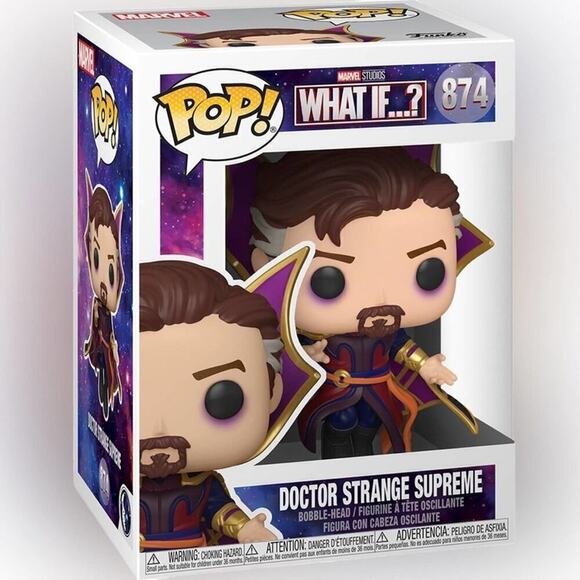 Marvel's What If Doctor Strange Supreme Pop! NWT - Picture 1 of 2